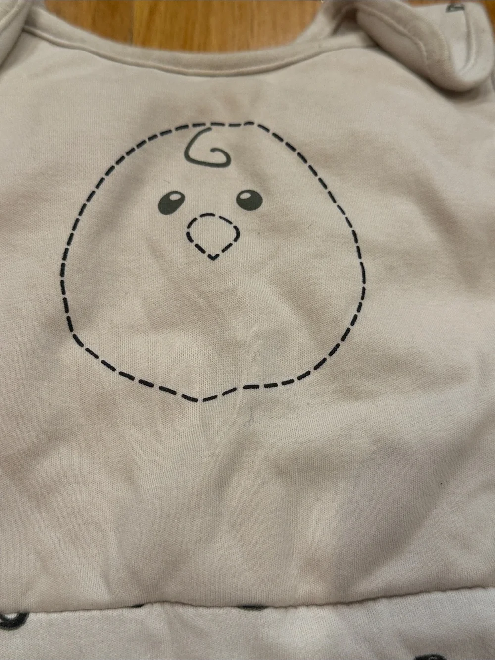 Nested Bean sleepsack size large.